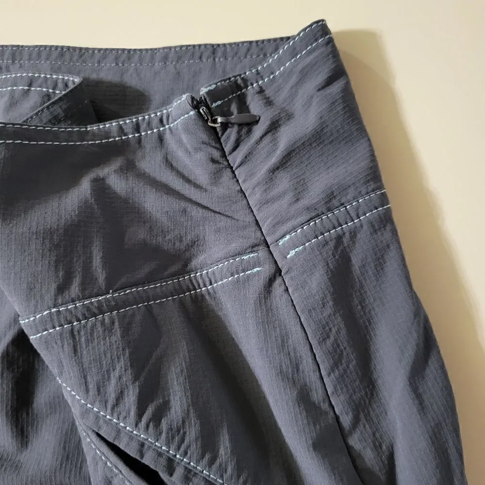Athleta Cinch Ripstop Skort Asphalt Gray